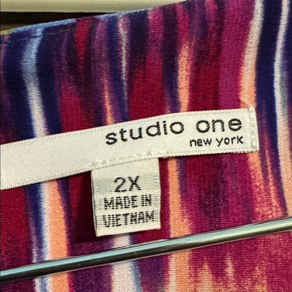 Studio One Multicolor  Dress - Picture 2 of 2